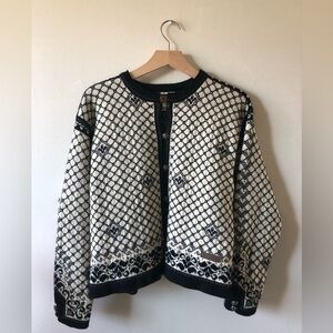 Authentic Dale of Norway Sweater Cardigan